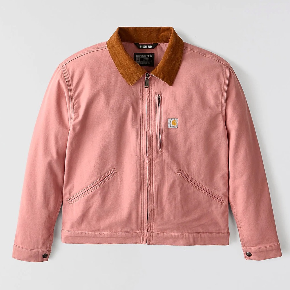 Carhartt WOMEN'S RE-ENGINEERED RUGGED FLEX® LOOSE FIT CANVAS DETROIT JACKET
